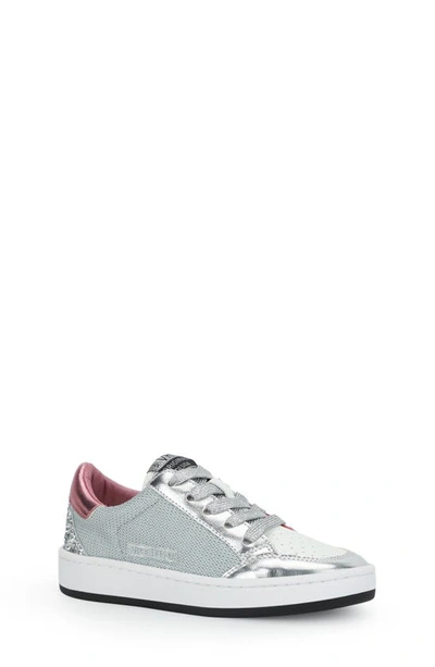 Vintage Havana Kids' Halee Low Top Trainer In Matt Grey/silver Multi