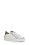 Vintage Havana Kids' Halee Low Top Sneaker In White/nude Croco