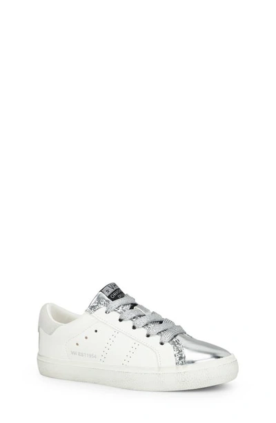 Vintage Havana Kids' Lexa Metallic Trainer In White/silver Perf Multi