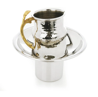 Classic Touch Decor 5" Wash Cup With Water Basin