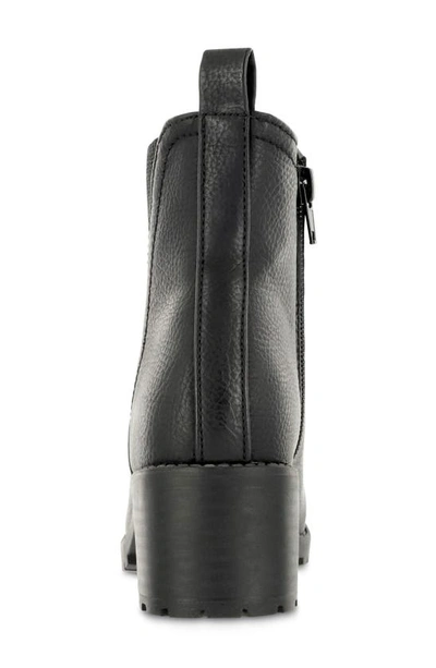 Mia Kids' Little Pratt Lug Bootie In Black