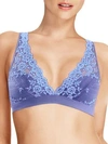 Wacoal Embrace Embroidered Soft-cup Bra In Twilight