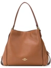 Coach Edie Shoulder Bag - Brown