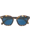 Oliver Peoples Boudreau L.a Square Sunglasses - Brown