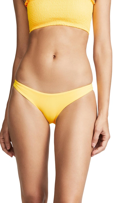 Peixoto Bella Bikini Bottoms In Yellow
