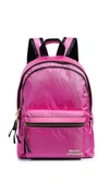 Marc Jacobs Large Backpack In Vivid Pink