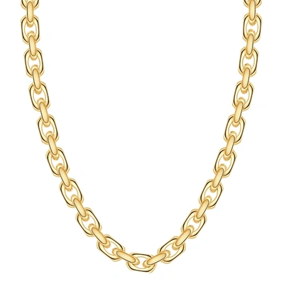 Pompeii3 14k Yellow Gold Women's 24" Chain Necklace 42 Grams 8.5mm Thick In Multi