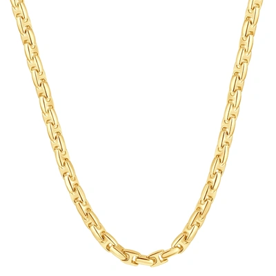Pompeii3 14k Yellow Gold Women's 24" Chain Necklace 42 Grams 7mm Thick In Multi