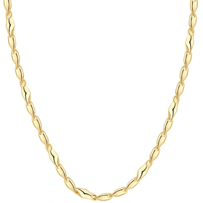Pompeii3 14k Yellow Gold Women's 24" Chain Necklace 17 Grams 4mm Thick In Multi