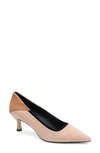 Sanctuary Perk Pointed Toe Pump In Cappuccino