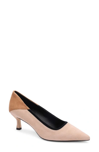Sanctuary Perk Pointed Toe Pump In Cappuccino