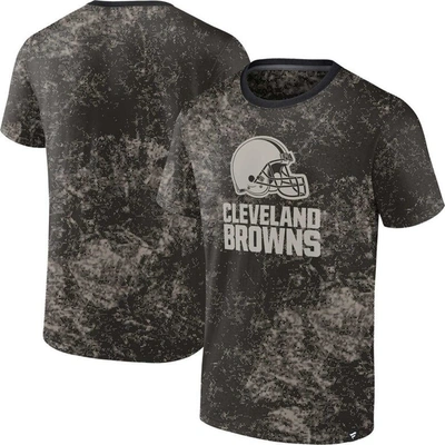 Fanatics Branded Black Cleveland Browns Shadow T-shirt