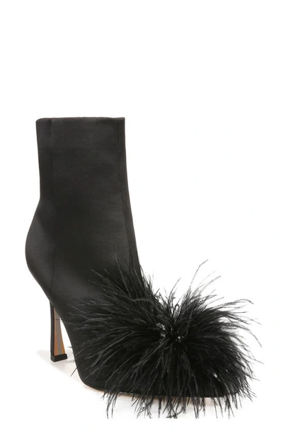 Sam Edelman Ency Pointed Toe Bootie In Black