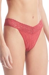 Hanky Panky Original Rise Thong In Burnt Siena