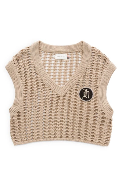 Honor The Gift Sweater Vest In Tan
