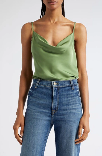 Ramy Brook Abigail Cowl Neck Camisole In Spruce