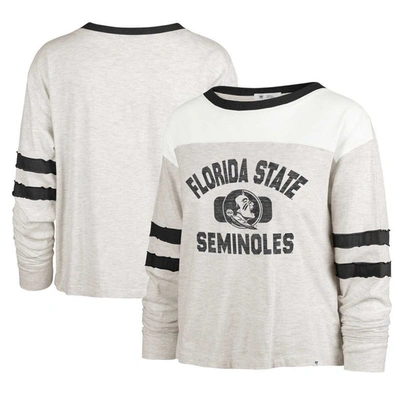 47 ' Oatmeal Florida State Seminoles All Class Lena Long Sleeve T-shirt