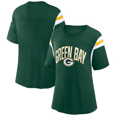 Fanatics Branded Green Green Bay Packers Earned Stripes T-shirt