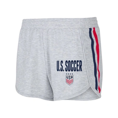 Concepts Sport Gray Uswnt Cedar Tri-blend Shorts