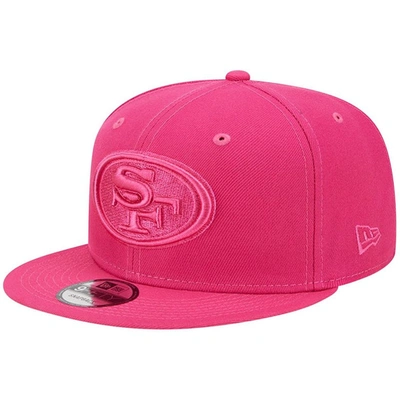 NEW ERA NEW ERA  PINK SAN FRANCISCO 49ERS COLOR PACK 9FIFTY SNAPBACK HAT 
