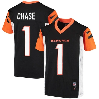 Outerstuff Kids'  Youth Ja'marr Chase Black Cincinnati Bengals Replica Player Jersey