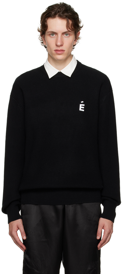 Etudes Studio Black Boris Sweater