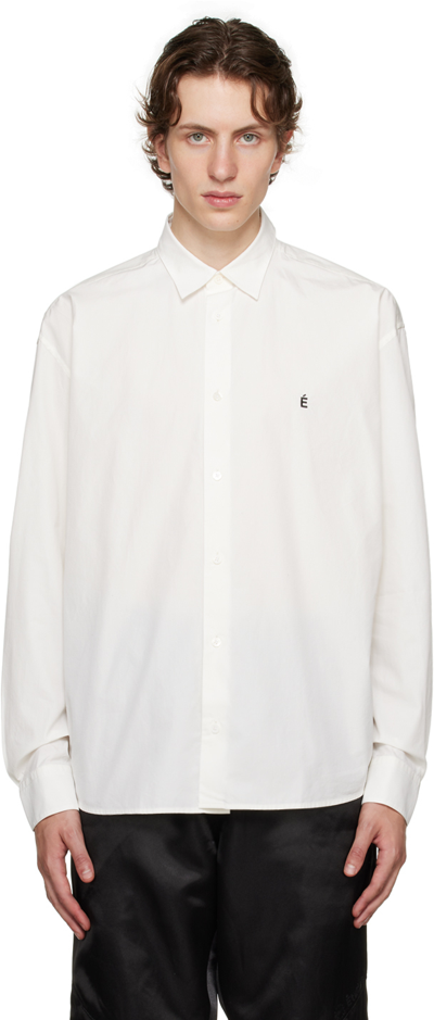 Etudes Studio Off-white Lyrique Accent Shirt