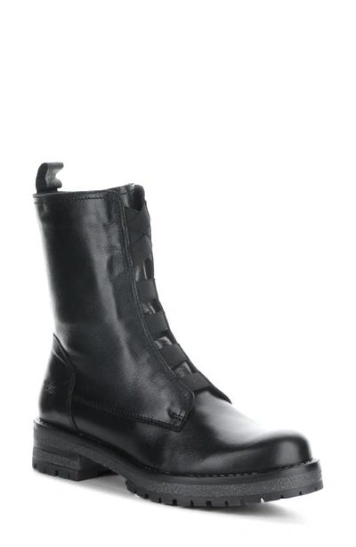 Bos. & Co. Patrai Waterproof Bootie In Black Feel Leather