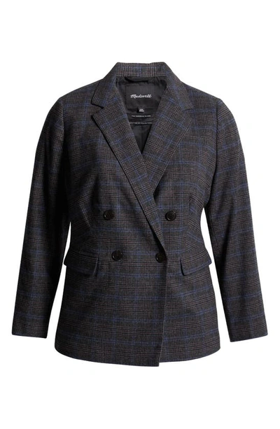 Madewell The Plus Rosedale Blazer In Grey
