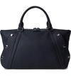 Akris Small Aimee Leather Satchel - Blue In Denim