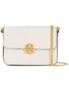 Tory Burch Chelsea Leather Crossbody Bag - White