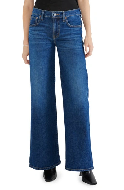 Etica Romi Wide Leg Jeans In Blue