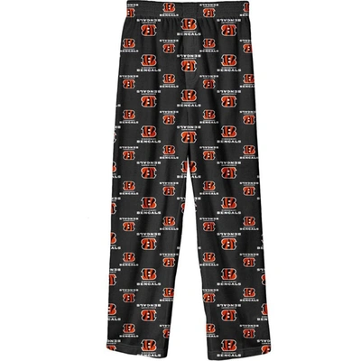 Outerstuff Kids' Youth Black Cincinnati Bengals Team-colored Printed Pyjama Trousers