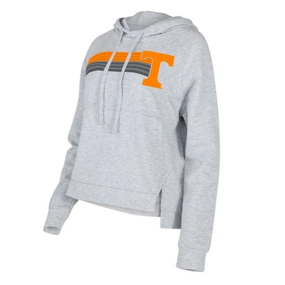 Concepts Sport Women's  Gray Tennessee Volunteers Cedar Tri-blend Raglan Pullover Hoodie