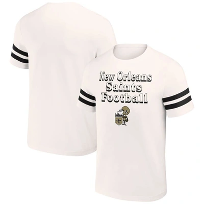 Nfl X Darius Rucker Collection By Fanatics Cream New Orleans Saints Vintage T-shirt