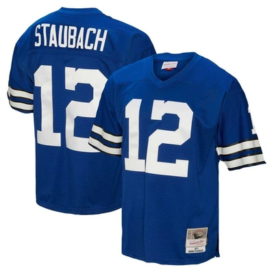 Mitchell & Ness Roger Staubach Navy Dallas Cowboys Big & Tall 1971 Legacy Retired Player Jersey