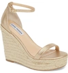 Steve Madden Survive Platform Wedge In Gold