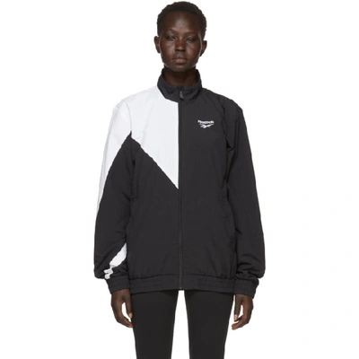 Reebok Classics Black And White Lost And Found Track Jacket