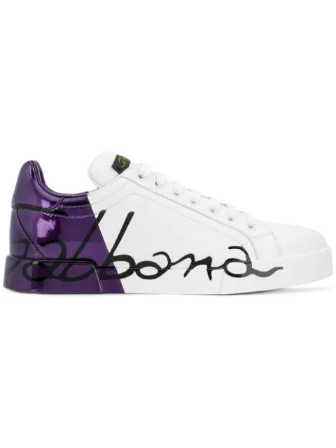 dolce and gabbana purple shoes