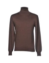 Gran Sasso Turtleneck In Cocoa