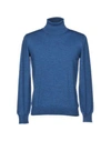 Gran Sasso Turtlenecks In Azure