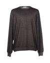 Gran Sasso Sweater In Dark Brown