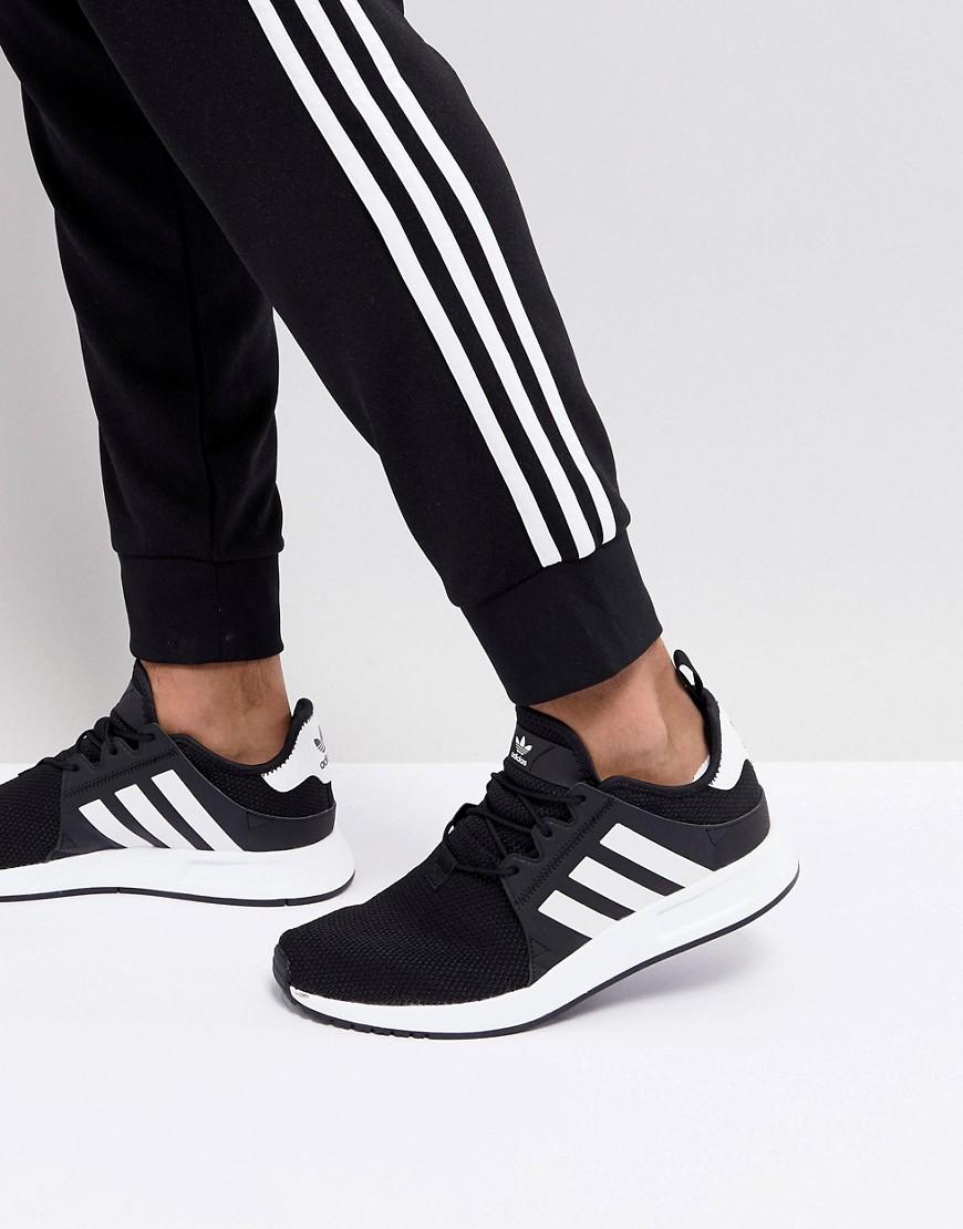 adidas originals x plr sneakers in black ah2360