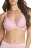 Wacoal Basic Beauty Full-figure Contour Spacer Bra In Cameo Pink