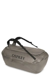 Osprey Transporter 95 Water Resistant Backpack In Tan Concrete