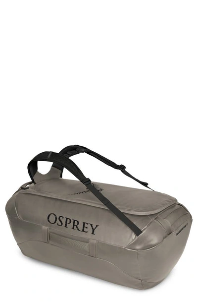 Osprey Transporter 95 Water Resistant Backpack In Tan Concrete