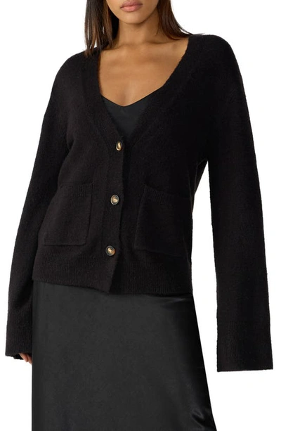 Sanctuary Warms My Heart Cardigan In Black