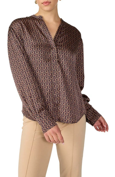 Sanctuary Modern Print Blouse In Multi