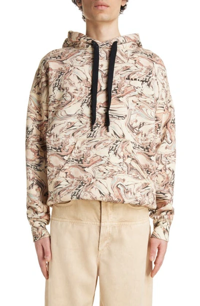 Isabel Marant Marvin Hoodie In Multicolour