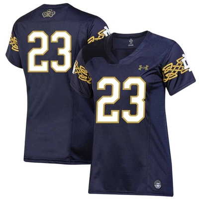 Under Armour Navy Notre Dame Fighting Irish 2023 Aer Lingus College Football Classic Replica Jersey